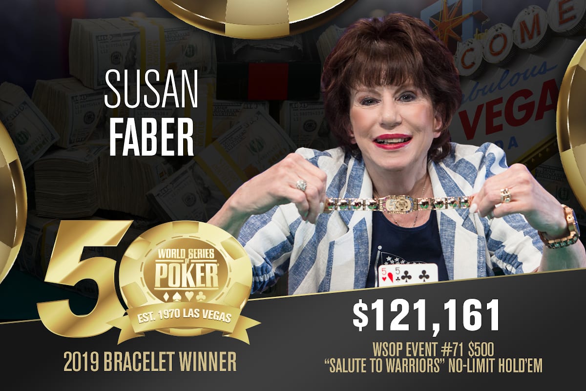 Saluden a la guerrera de la WSOP, Susan Faber