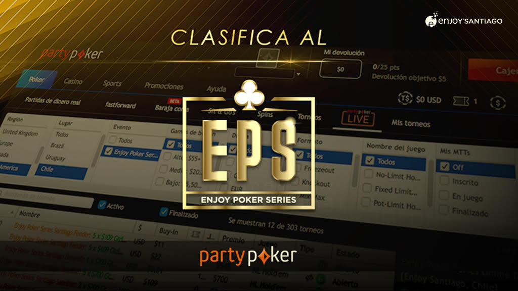 EPS Santiago: partypoker sumó más satélites online