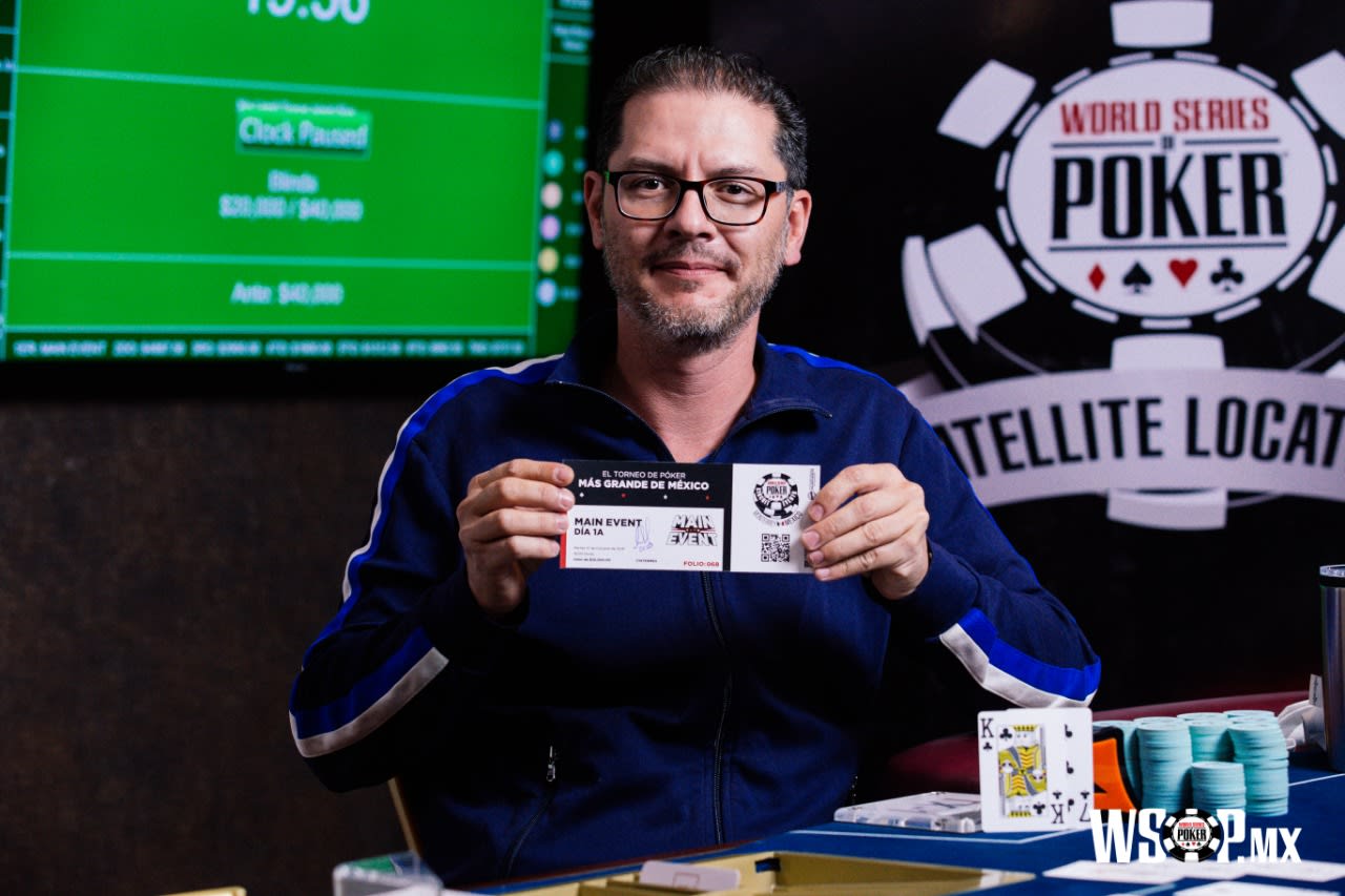 Hay cuatro clasificados más a la WSOP México