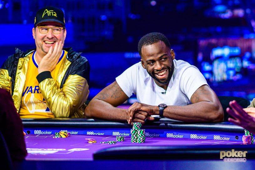 Draymond Green gambleó fuerte con Hellmuth y Cía.