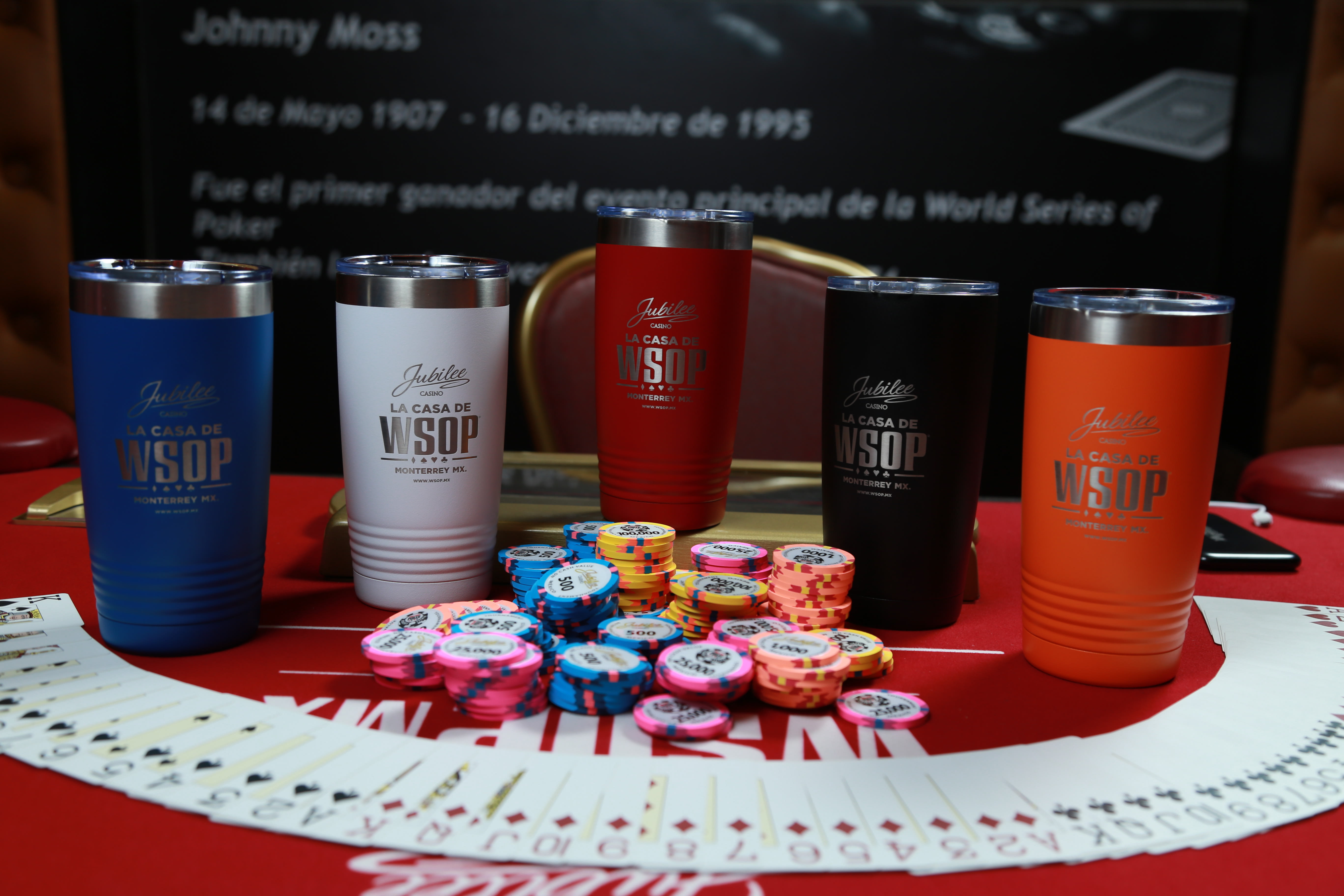 Abre tienda oficial de la WSOP México