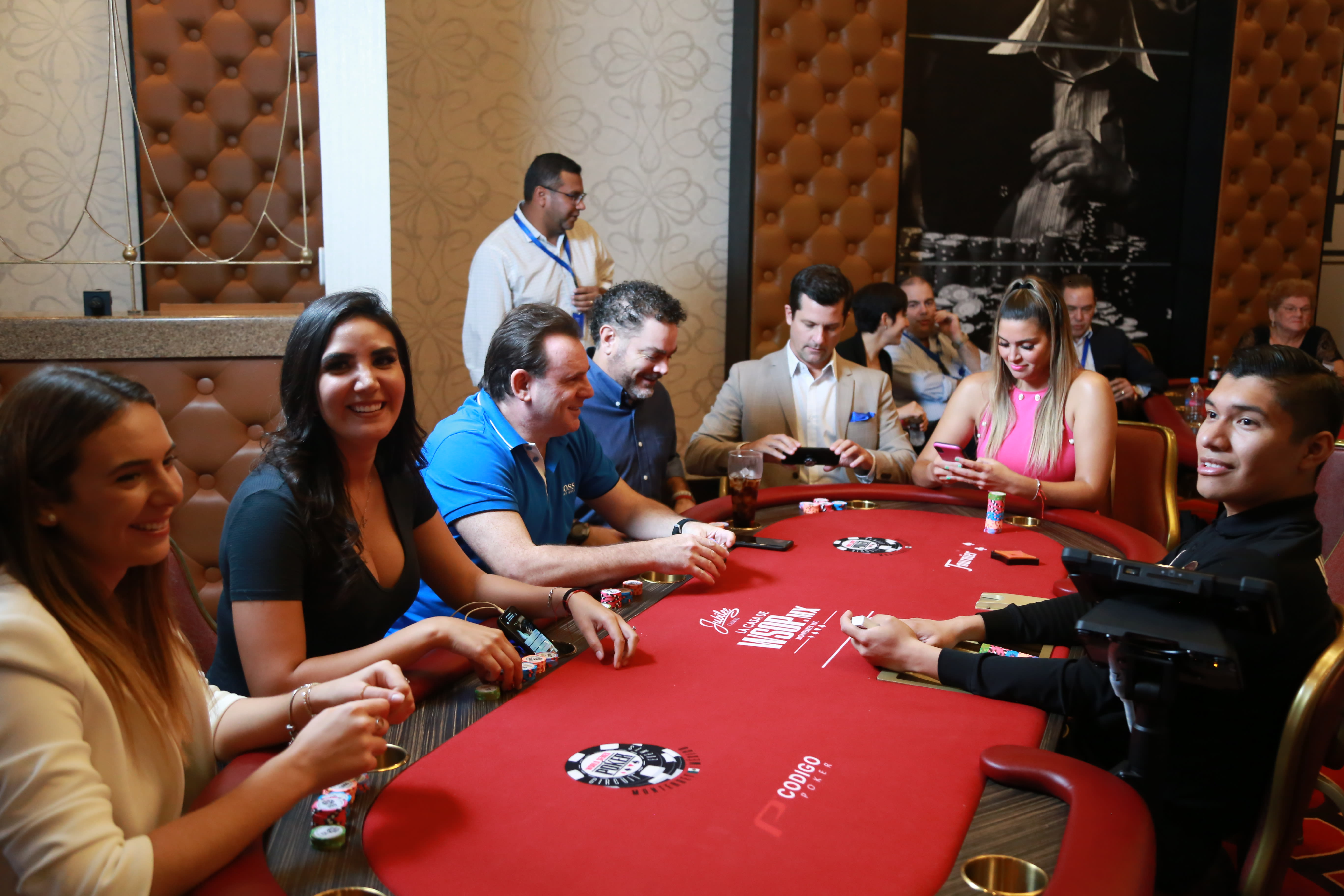 Famosos en el poker room WSOP México