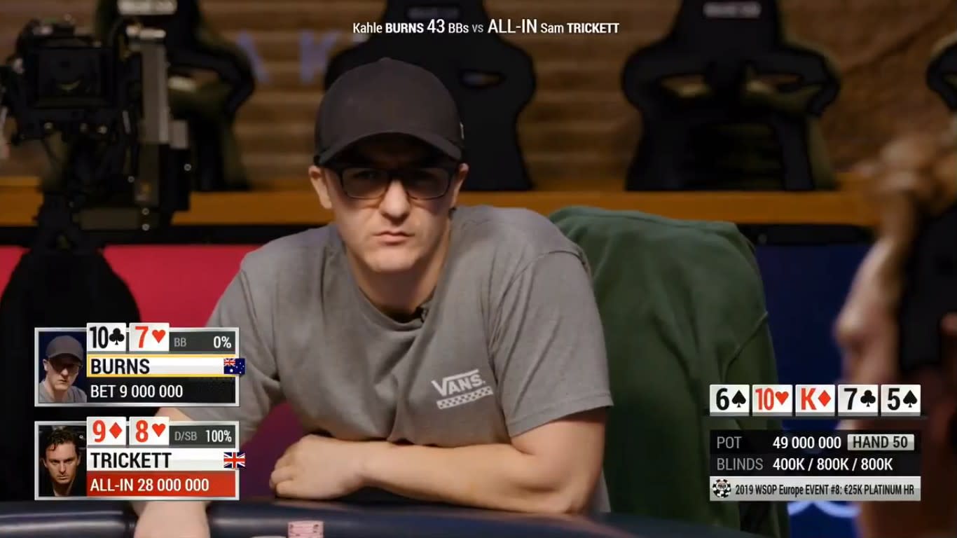 [VIDEO] ¿El fold más impresionante de la WSOPE?