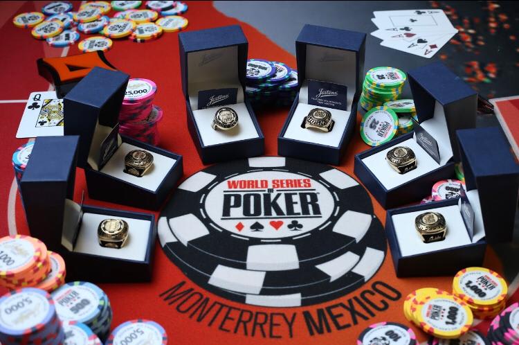 ¡Llegaron los anillos de la WSOP México!