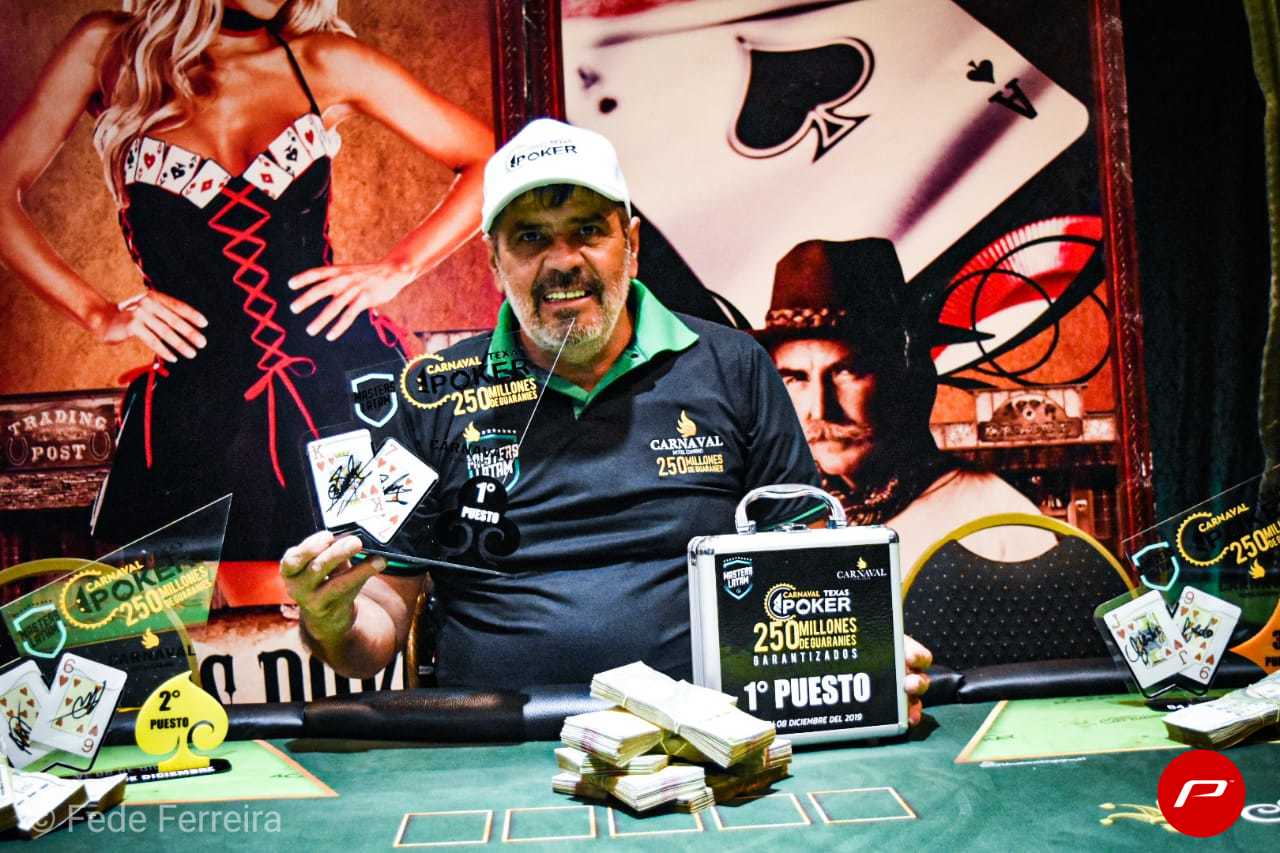 Burger se quedó con el trofeo del Carnaval Texas Poker