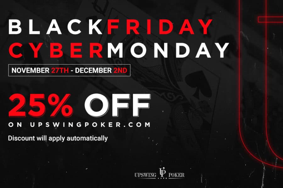 Llegan ofertas de Black Friday a Upswing Poker
