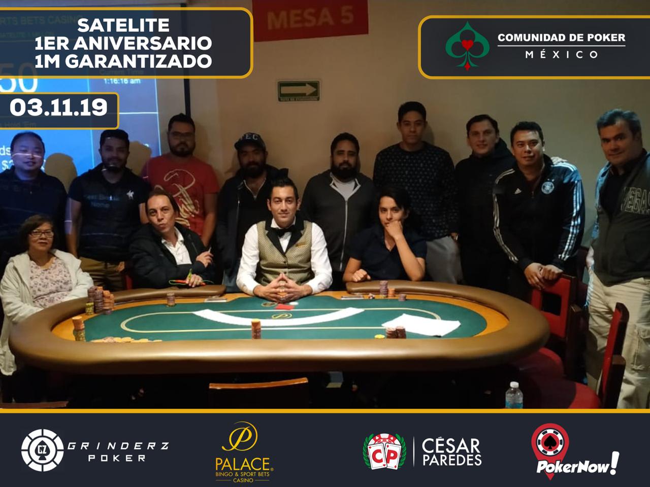 Últimos clasificados al millón del casino Palace