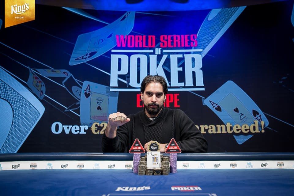 Kolonias, campeón de la WSOPE en Rozvadov