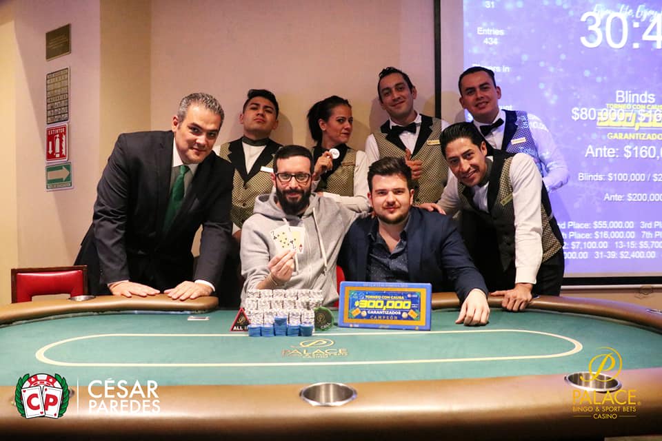 Mendelsberg se lleva el 300K en el casino Palace