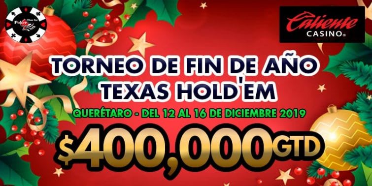 Casino Caliente cierra el año con 400K garantizados