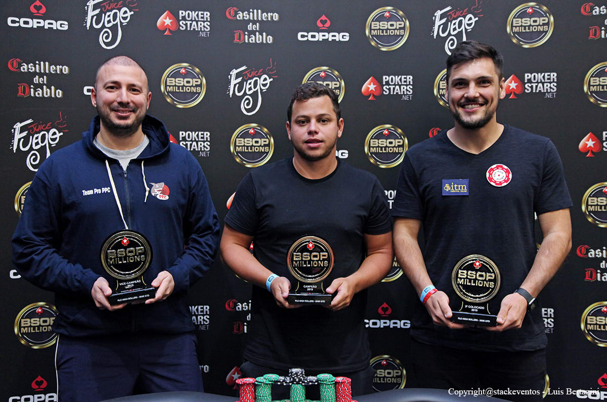 Fabio Filomeno dejó a Uruguay en lo alto del PLO High Roller