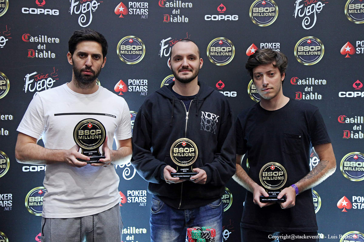 Horacio Chaves repartió el BSOP Mini Millions Freezeout