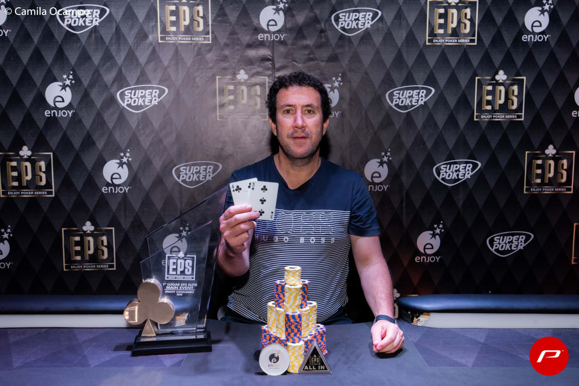 Mauricio Zeman capó el Main Event del EPS Coquimbo