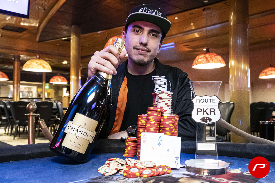 Castagnini se quedó con la 2ª fecha del Route Poker