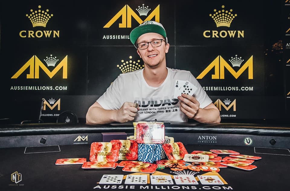 Kahle Burns ganó su segundo Super High Roller del año
