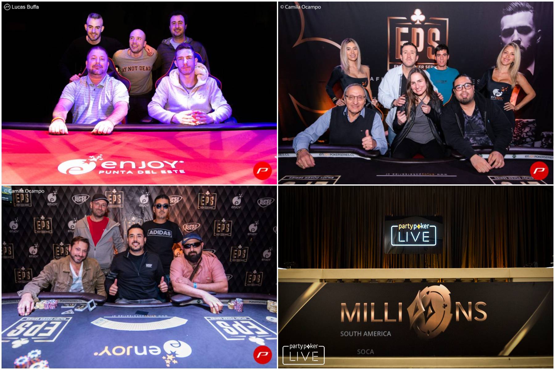 «Road to MILLIONS»: los clasificados a Punta del Este