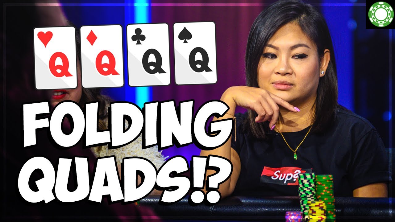 Foldeó poker en un pozo gigante y sus seguidores la trolean