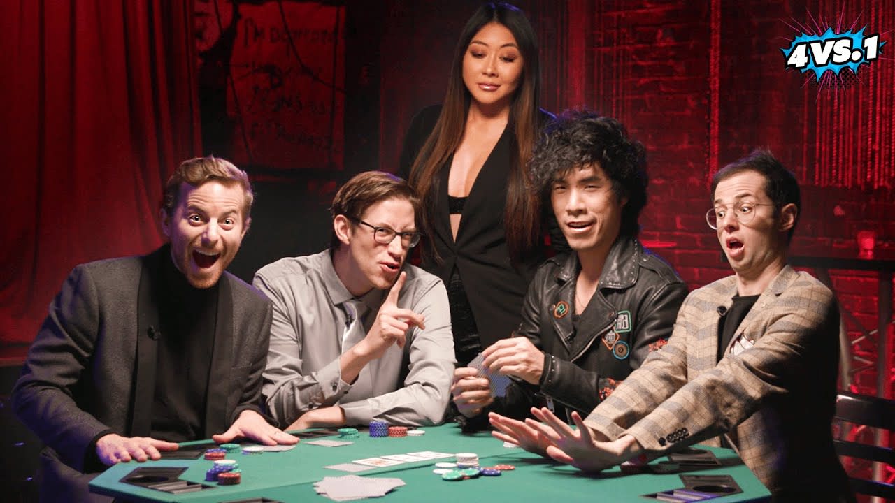 [VIDEO] Cuatro amateurs intentan ganarle a Maria Ho