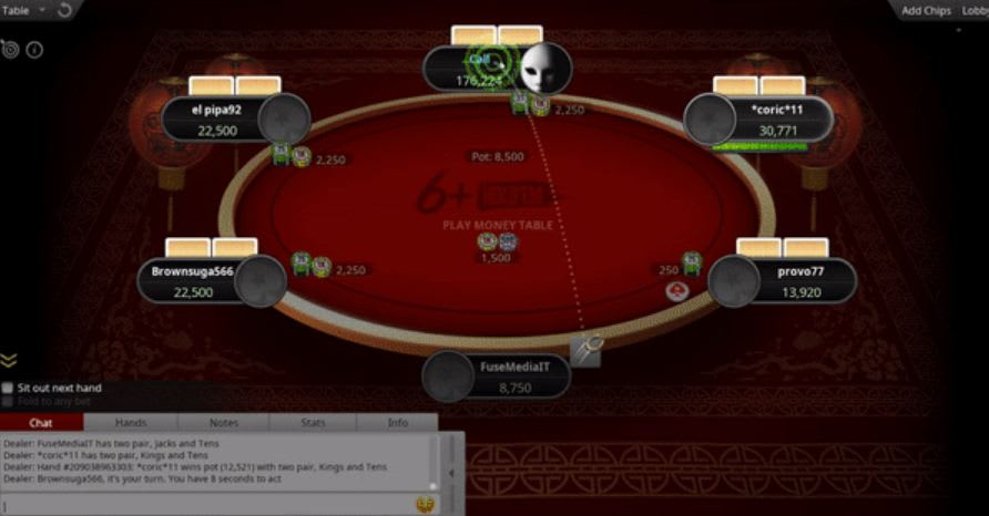 PokerStars permitirá lanzarles objetos a tus rivales