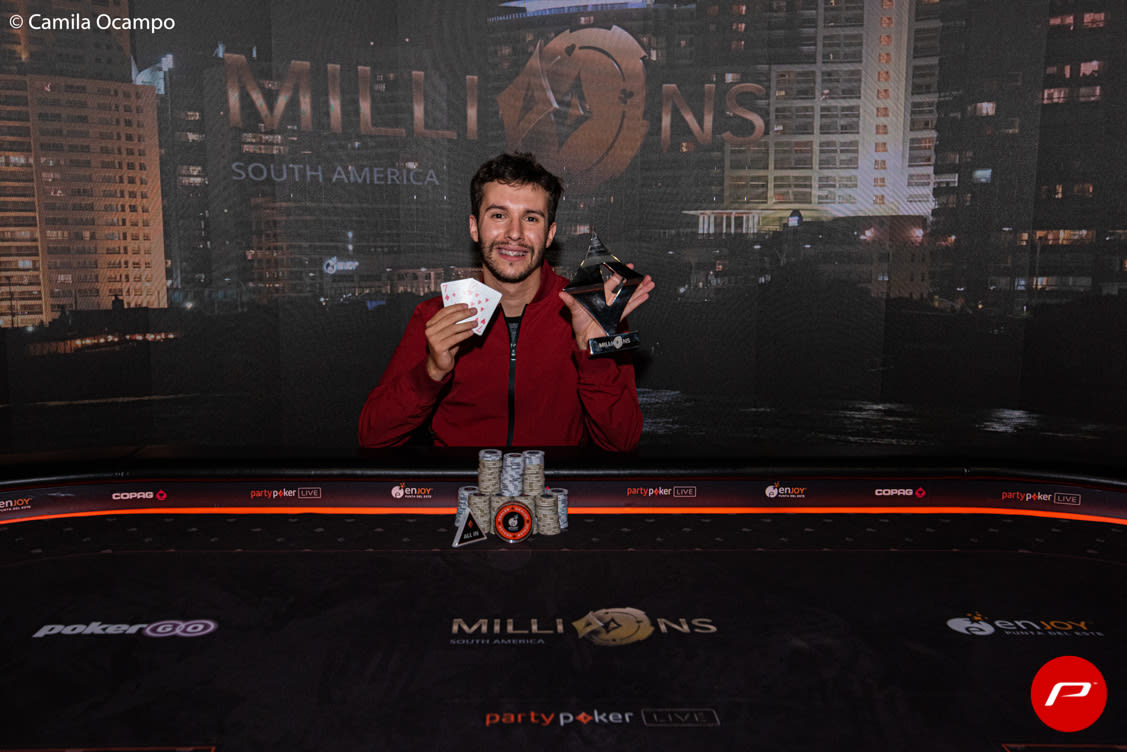 &#8216;MILAGRE&#8217;: Após ficar com 1 blind no Dia 3, Arnold vence MILLIONS Mini e leva $ 155 k