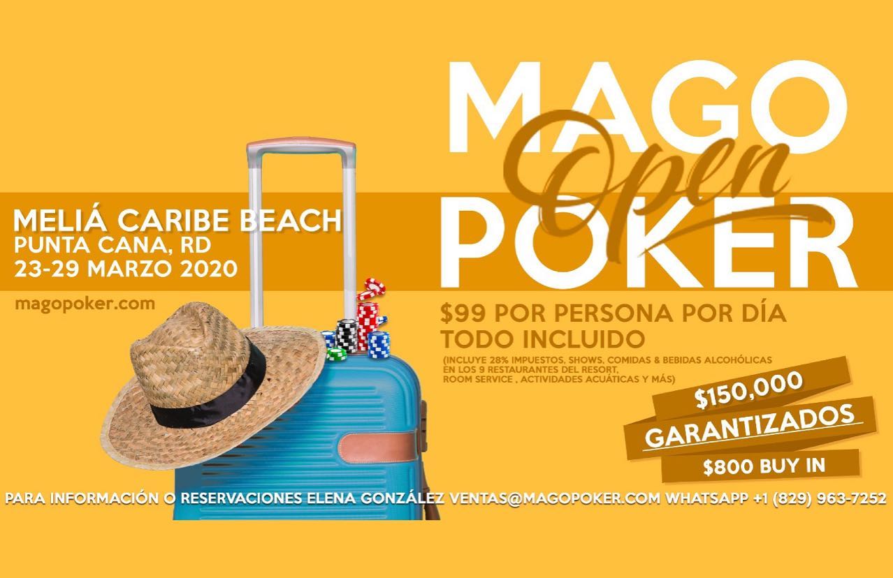 Mago Poker Open llega con 150K a Punta Cana