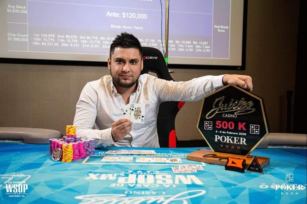 Javier García se lleva más de 100K en el Jubilee Casino
