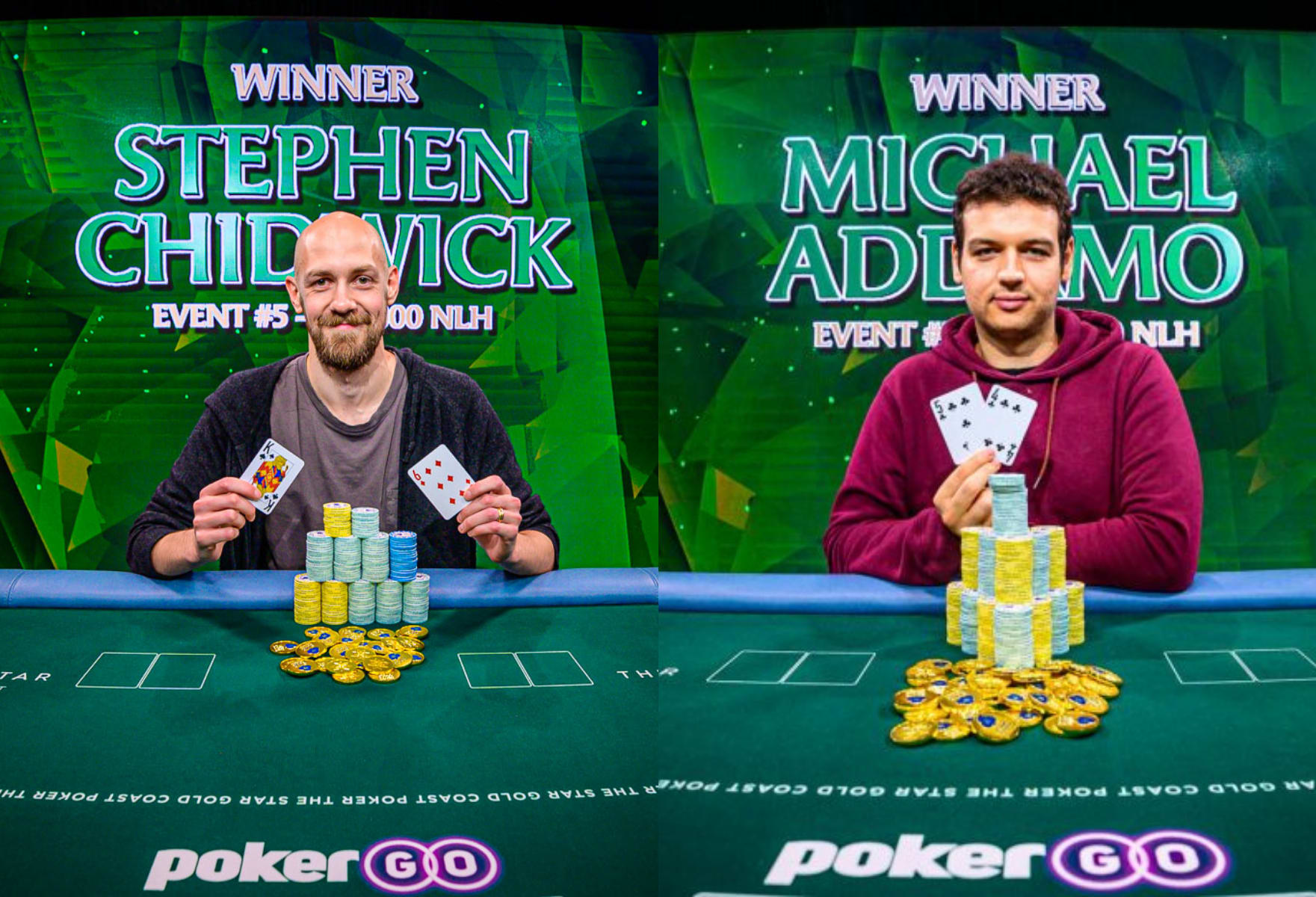 Chidwick ganó el ranking y Addamo, el dinero