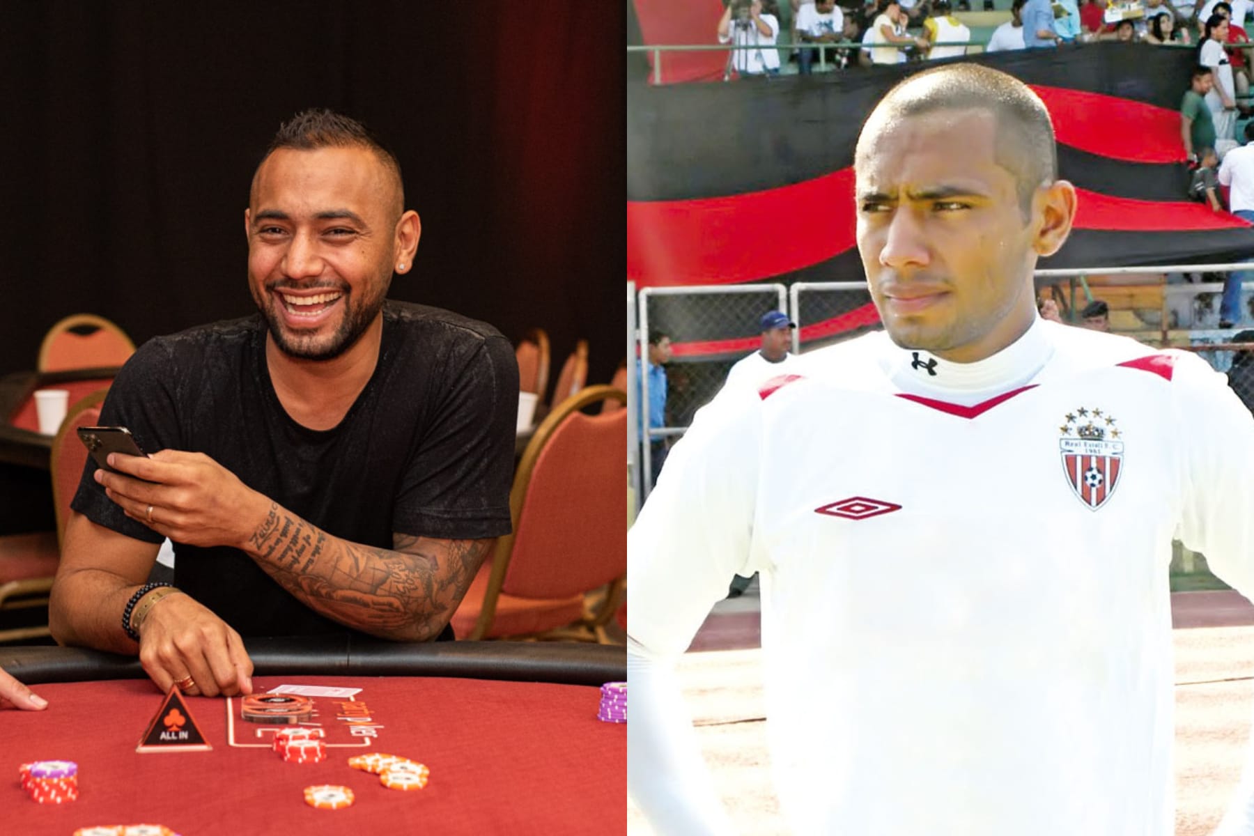 Collado, de suspendido por la FIFA a jugador de poker