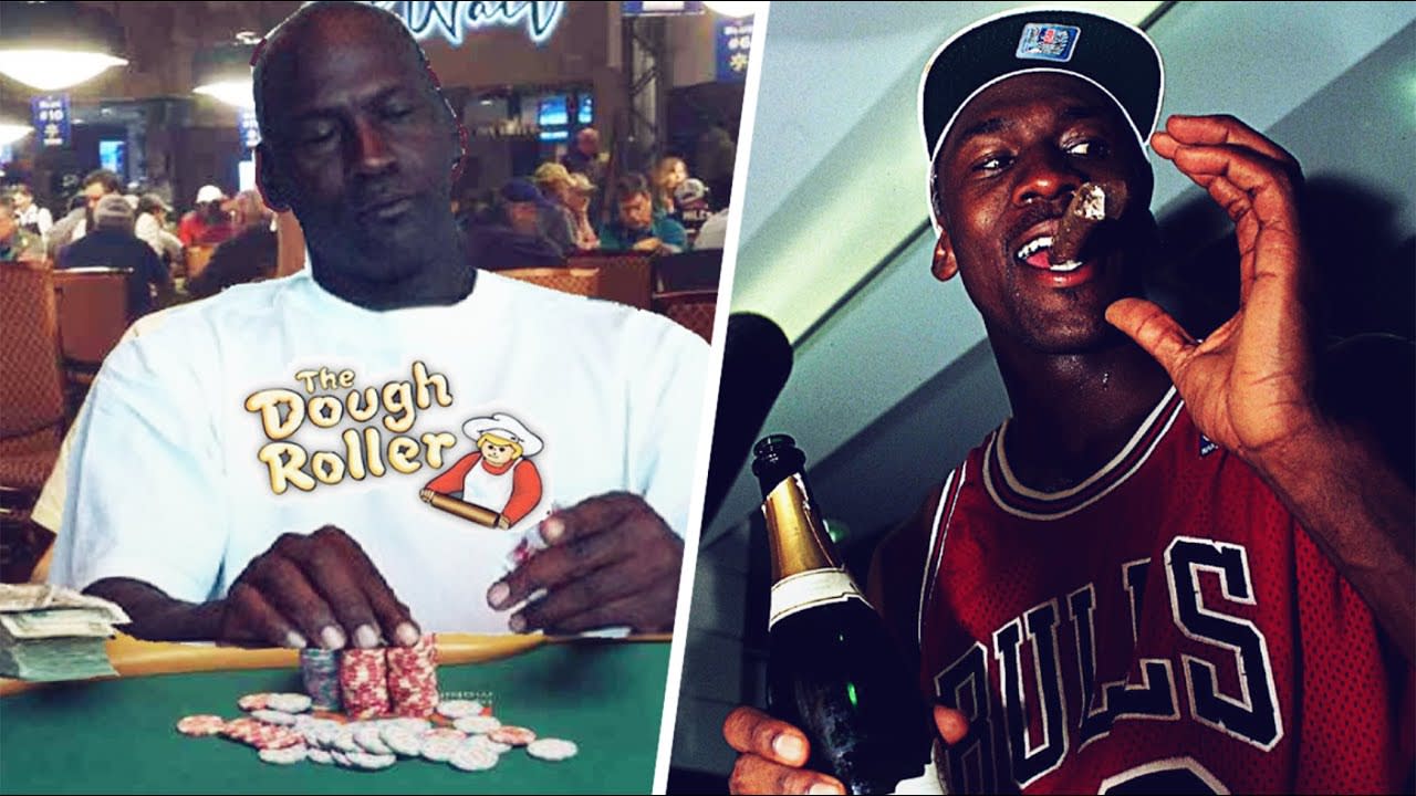 Intentaron agotar a Michael Jordan con una maratón de poker: respondió anotando 50 puntos