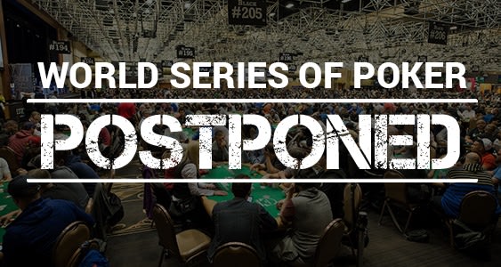 Es oficial: se pospuso la WSOP 2020 por coronavirus