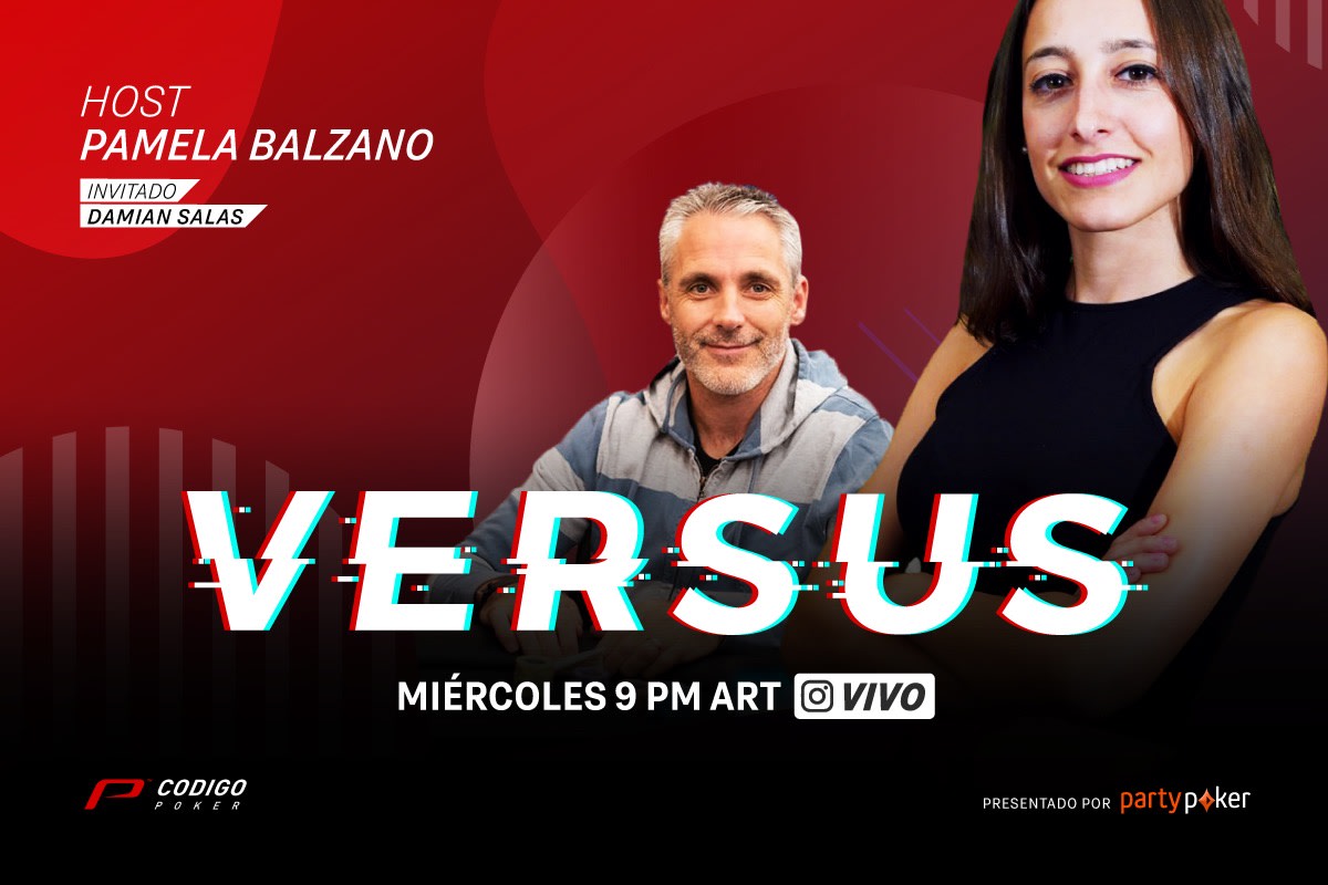 #Versus: Damián Salas llega al show de CodigoPoker