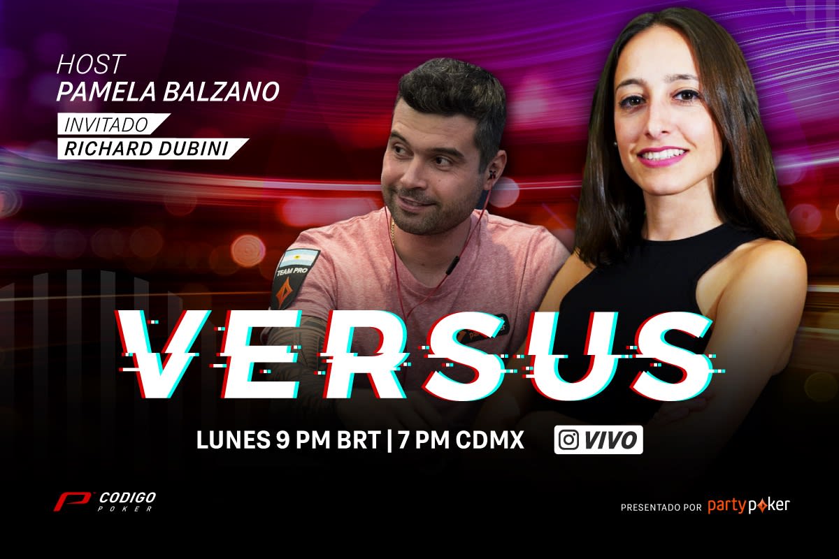 #Versus: Richard Dubini llega al show de CodigoPoker