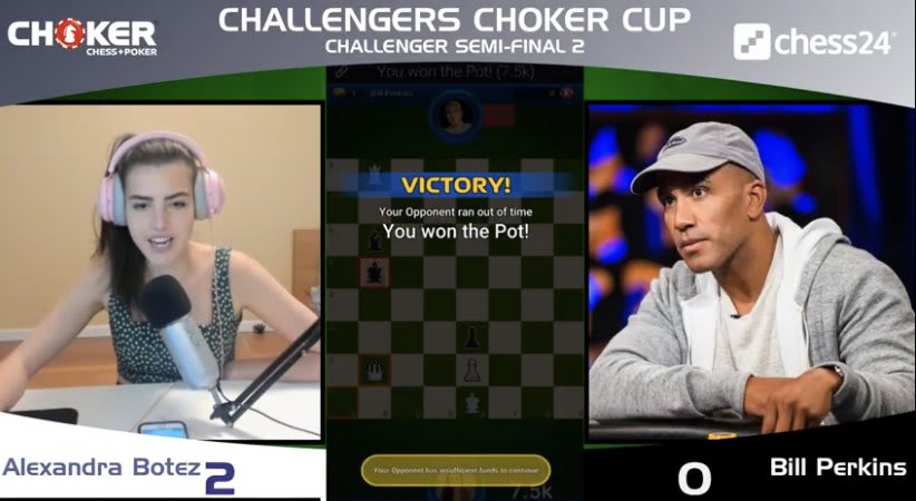 Perkins cae en semifinales de la copa de choker
