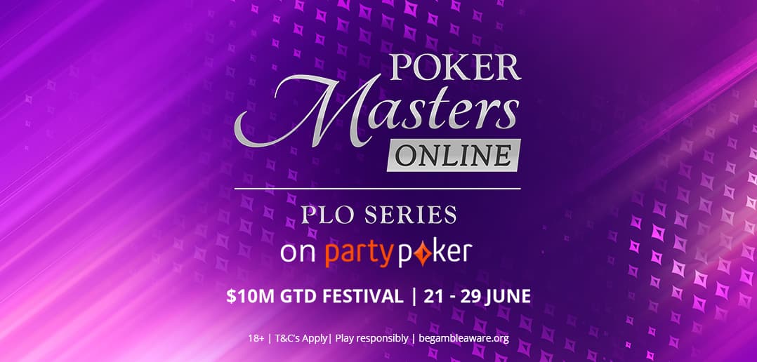 Poker Masters de Pot Limit Omaha chega ao partypoker neste domingo