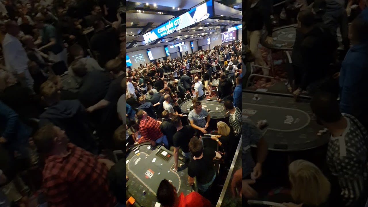 [VIDEO] Increíble batalla campal en pleno torneo de poker