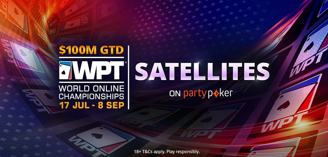 ¡Clasifica al WPT World Online Championships desde US$3,30!