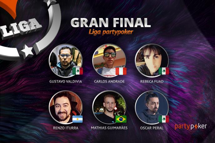 Todo listo: así será la final de la LIGA partypoker