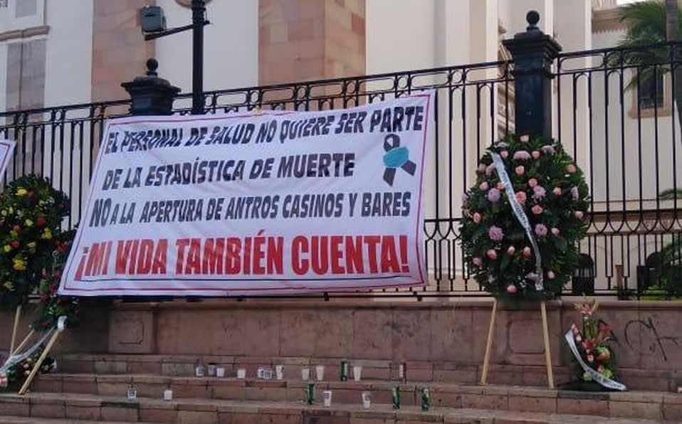 Personal de salud dice “no” a la reapertura de casinos en México