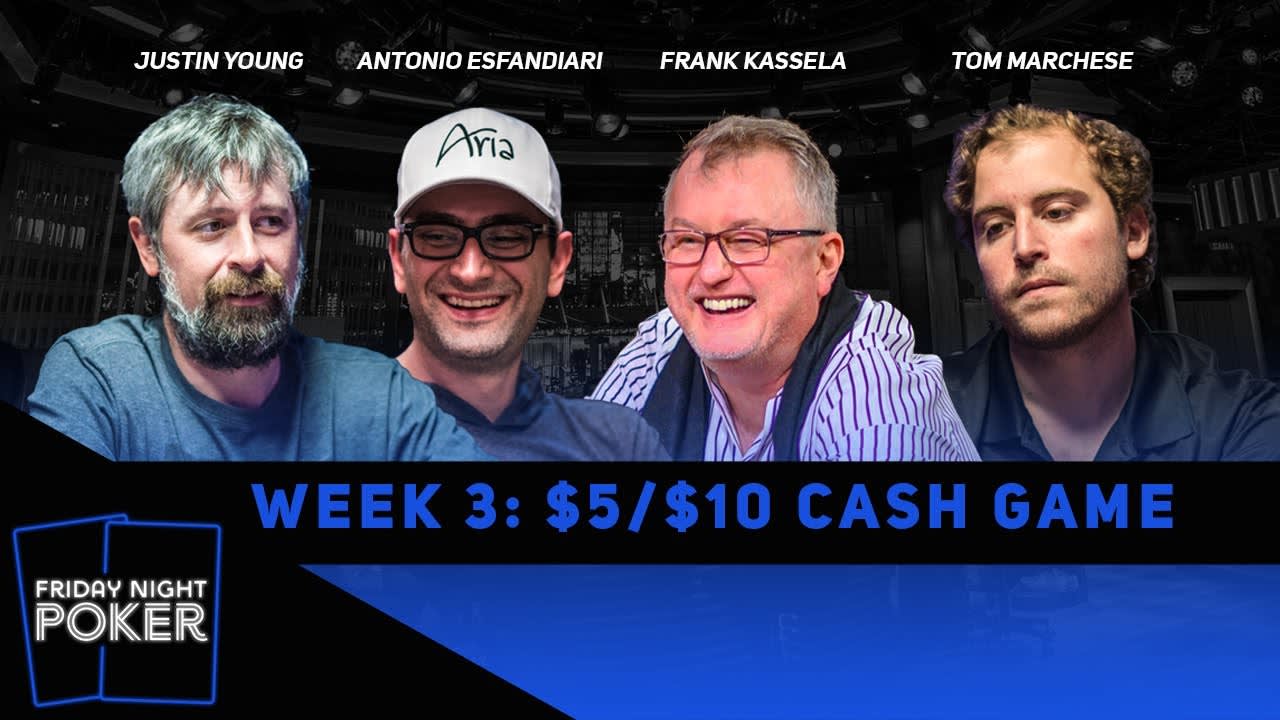 [VIDEO] Los amantes del cash game disfrutarán el Friday Night Poker