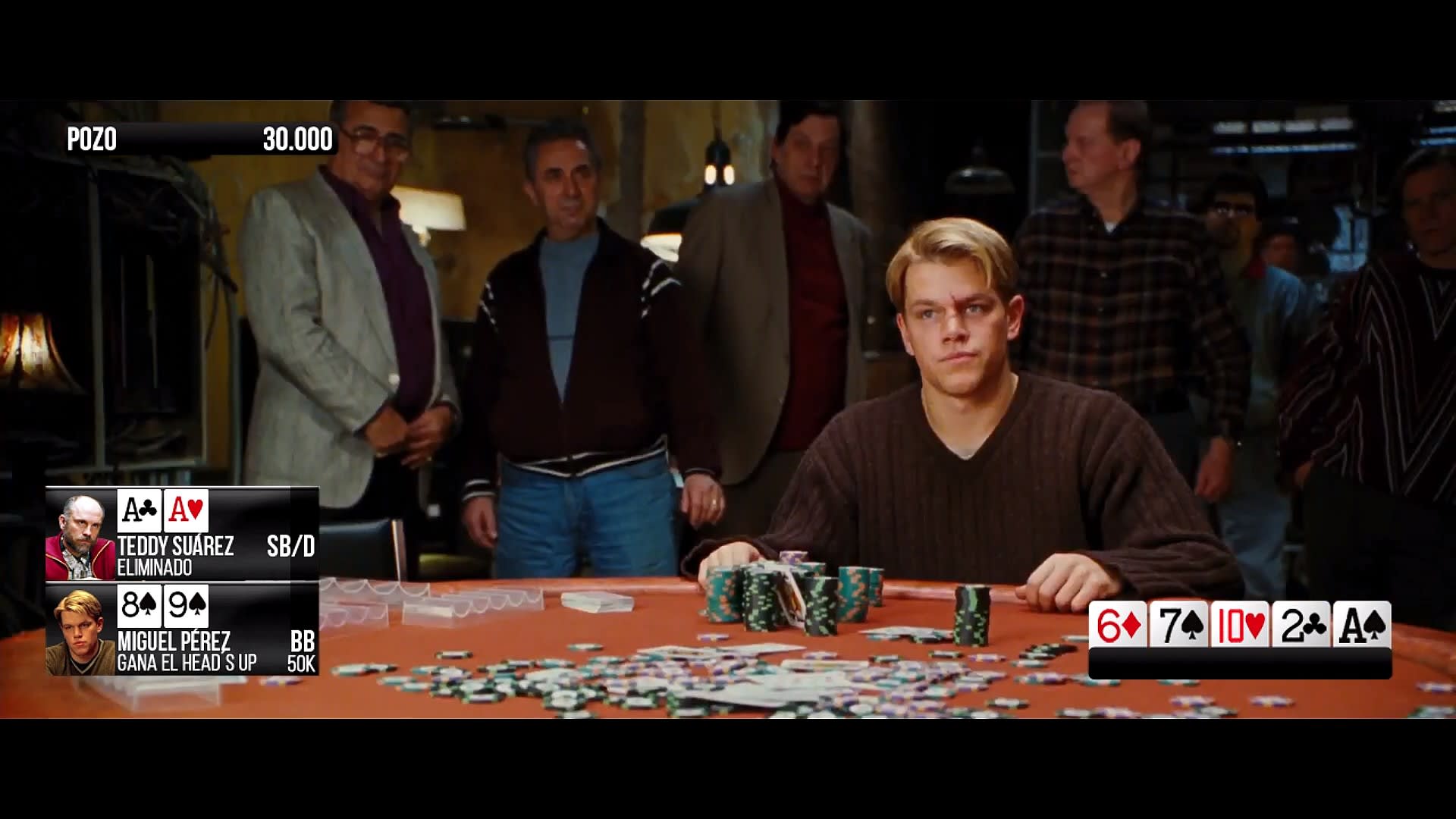 [VIDEO] Revive la mesa final de Rounders con cartas descubiertas