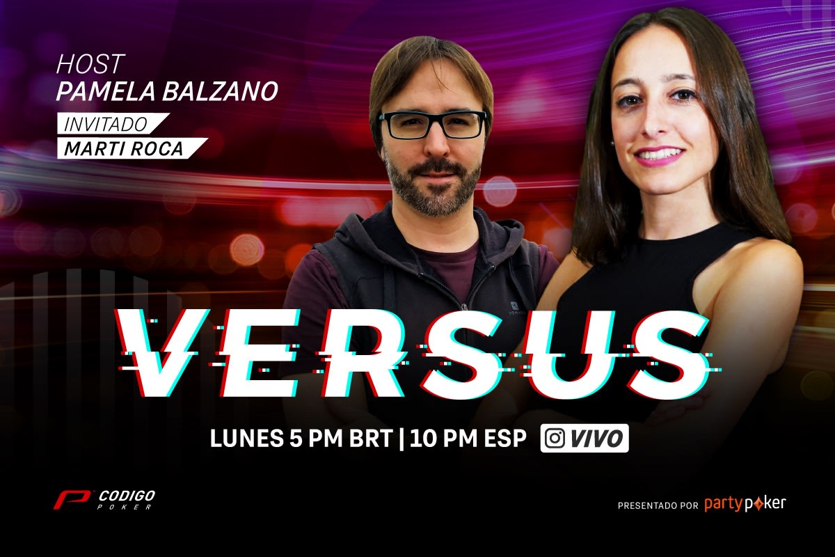 #Versus: Marti Roca llega hoy al show de CodigoPoker