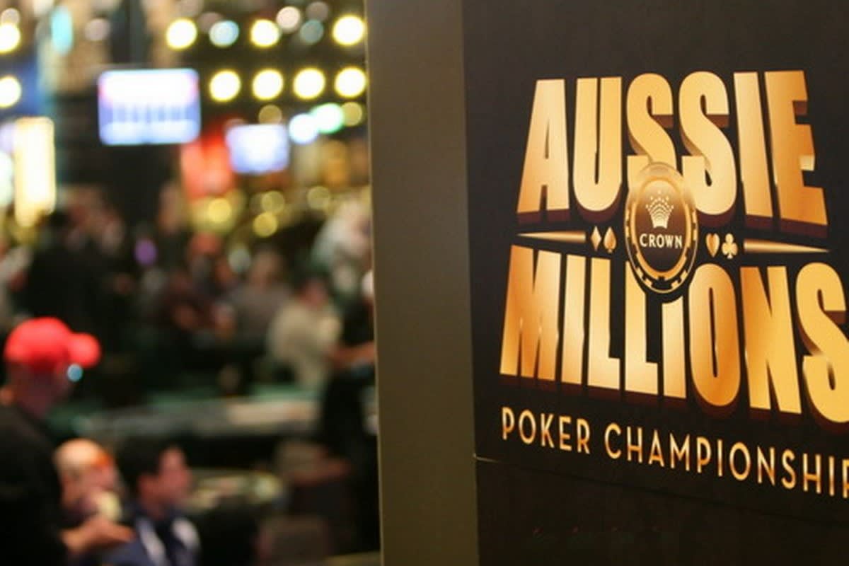 Aussie Millions: se suspendió el primer torneo en vivo del 2021