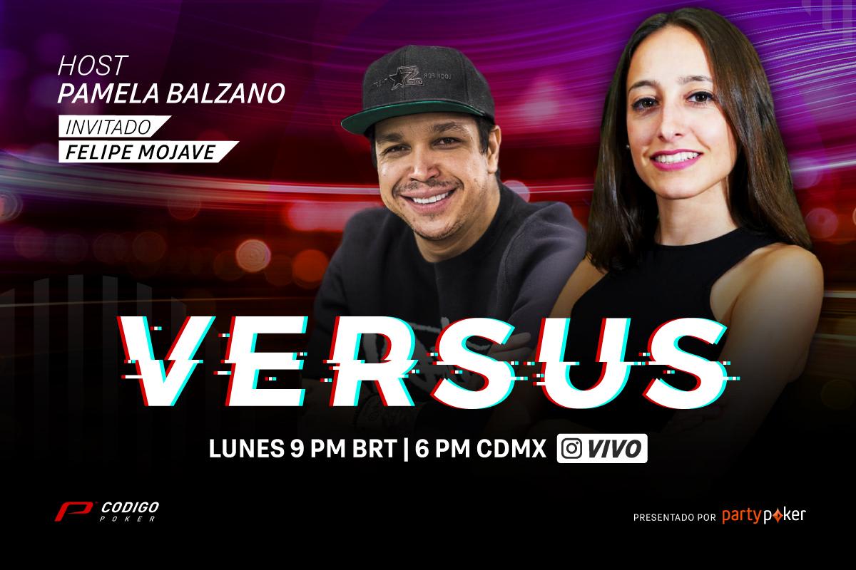 #Versus: Felipe Mojave llega hoy al show de CodigoPoker