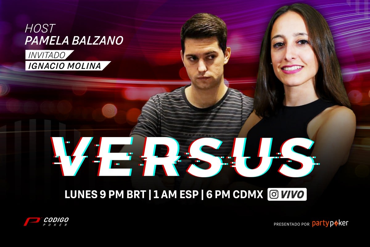 #Versus: Ignacio Molina llega hoy al show de CodigoPoker