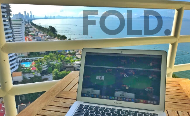 Fold, la palabra para tener éxito y ser ganador en el poker