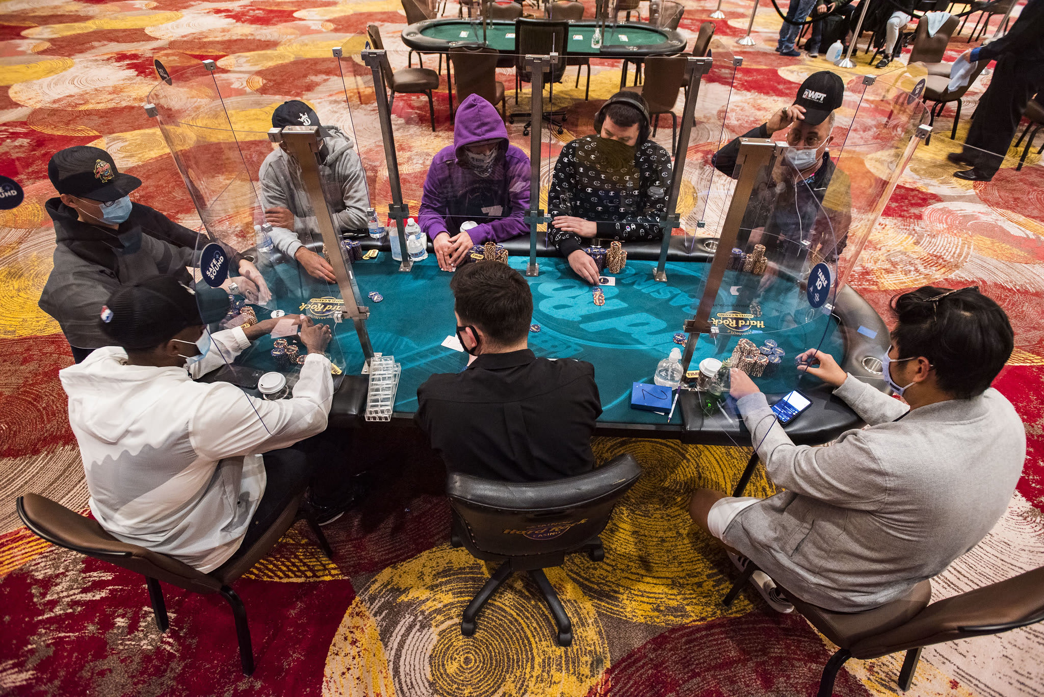 Mesa final y cobros latinos en el WPT LHPO Championship