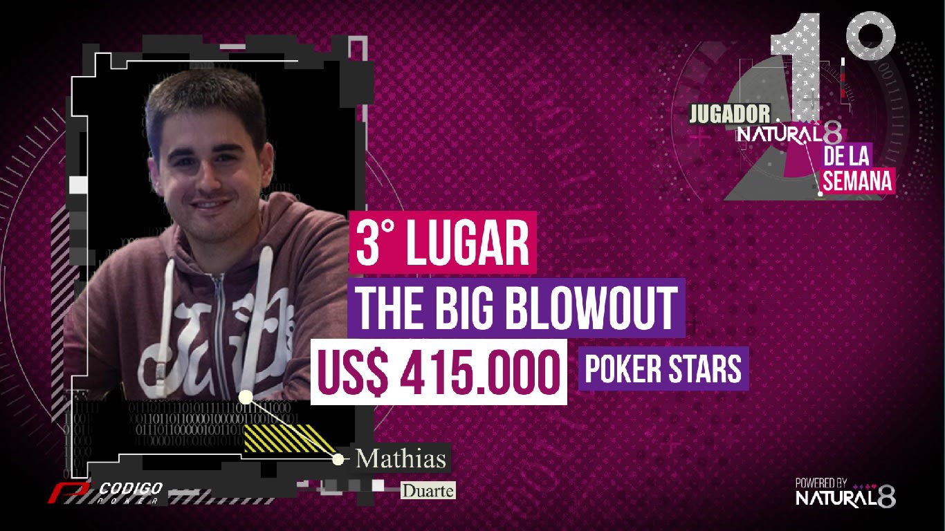 Mathias Duarte es el Jugador de la Semana Natural8