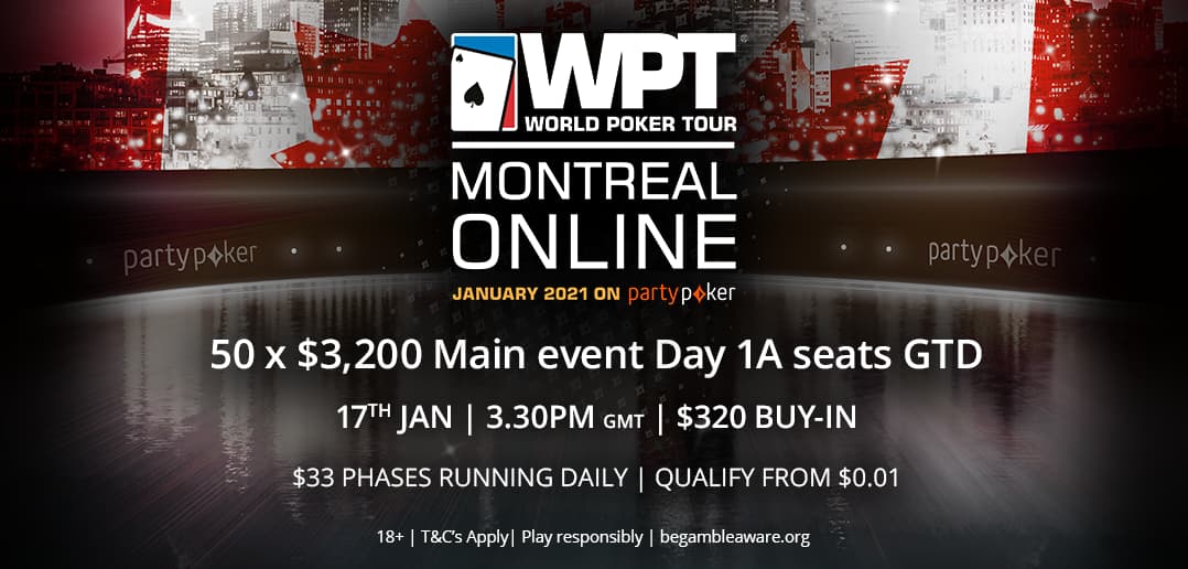 WPT Montreal: se juega el Mega Satélite y larga el Main Event