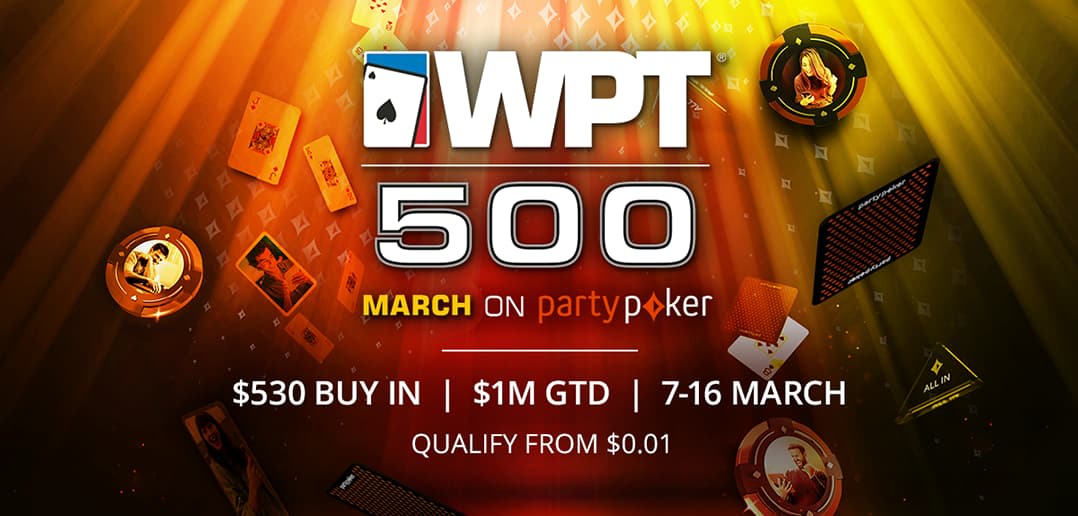 Hoy comienza la acción del WPT500 en partypoker