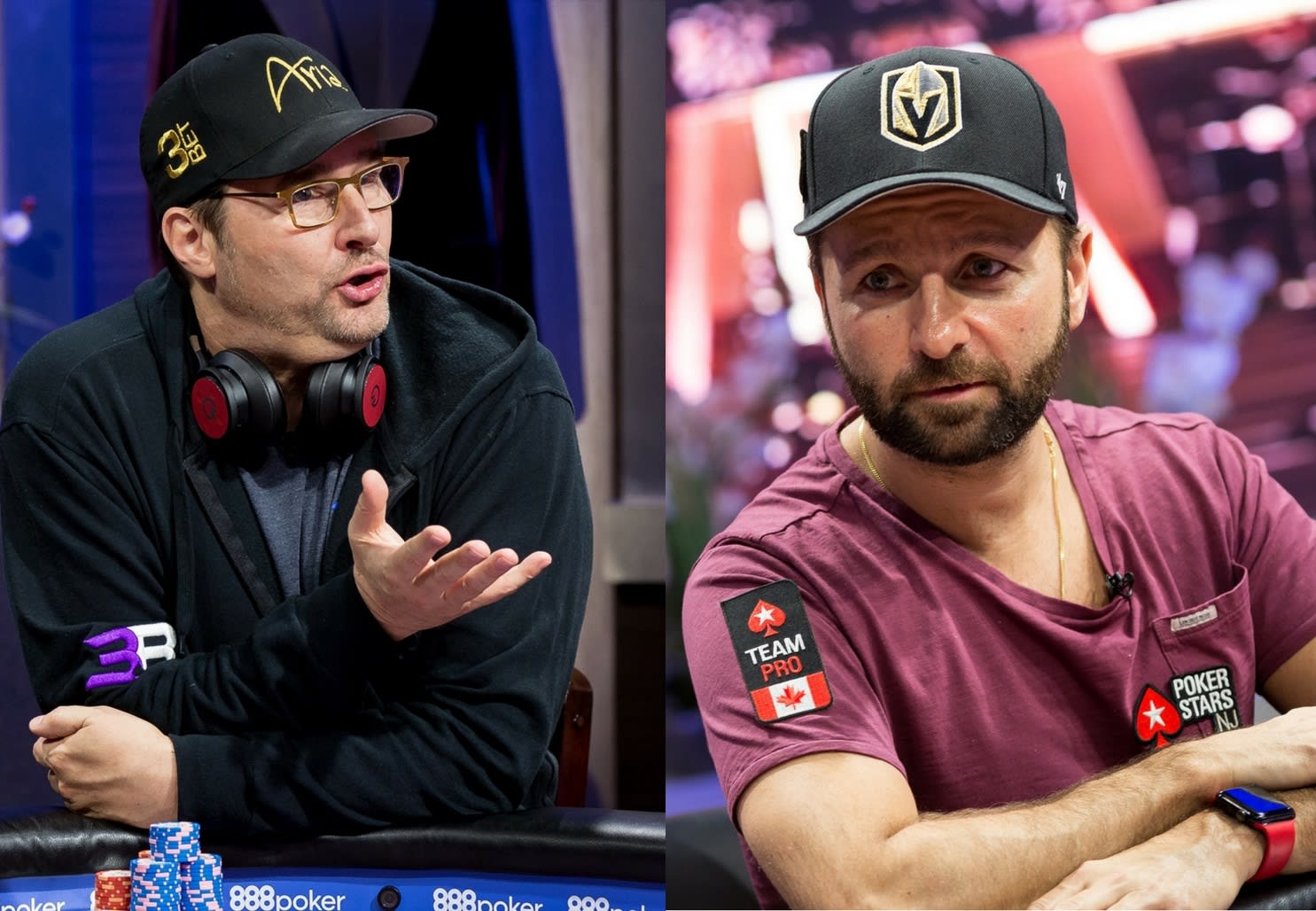 Negreanu apuesta contra Hellmuth en torneos de Las Vegas